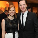 Benedict Cumberbatch and Jessica Chastain