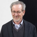 Steven Spielberg-b-w