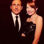 Steve Carell and Emma Stone