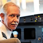 Captain Sully in cockpit